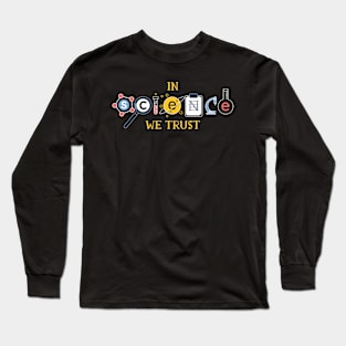 Science graphic For Science Nerds, Science Geek Gift design Long Sleeve T-Shirt